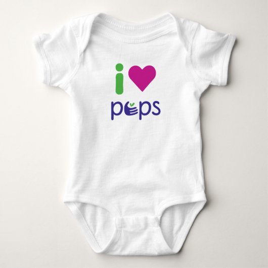 PEPS babybody Romper (Voorkant)
