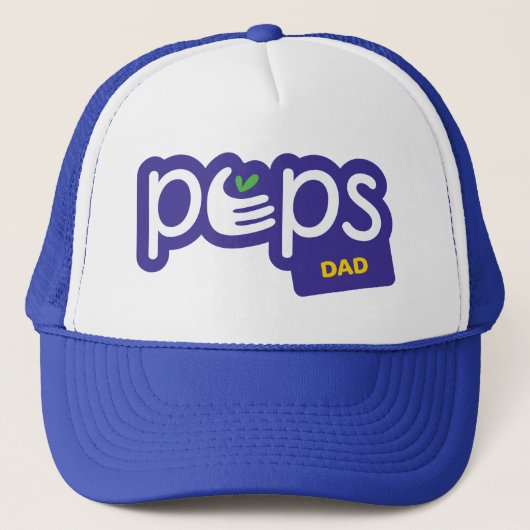 PEPS Dad - Volwassen Truckerhoed Trucker Pet (Voorkant)