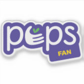 PEPS Fan sticker (Voorkant)