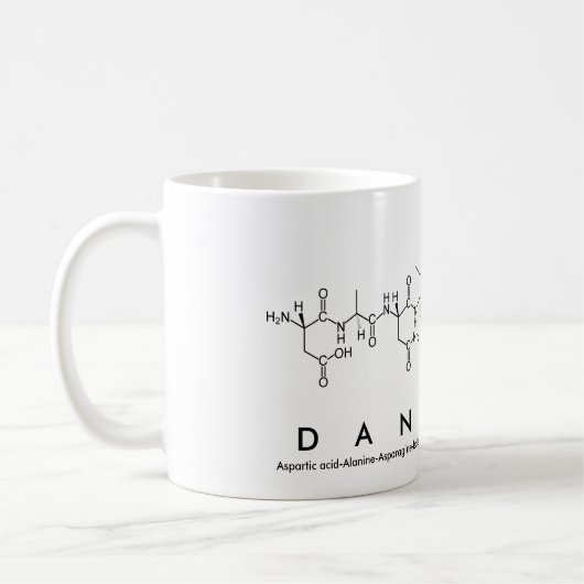 Peptide van Danielle naammok Koffiemok (Links)