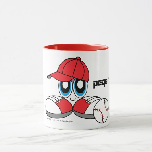 PEQE Baseball Character Mok (Midden)