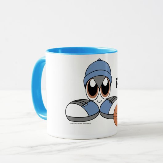 PEQE Basketball-Mok Mok (Voorkant links)