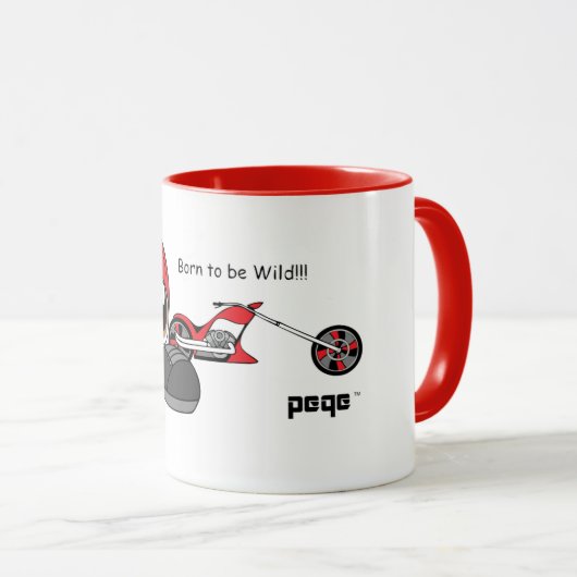 PEQE Biker-Mok Mok (Voorkant rechts)