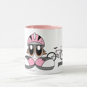 Peqe Cyclist Girl Mok