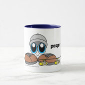 PEQE Skateboarder Mok (Midden)