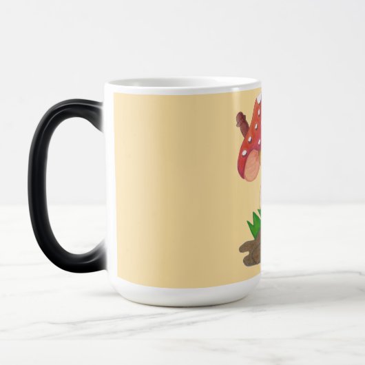 Pequena Casa de Cogumelo Caneca Magische Mok (Links)