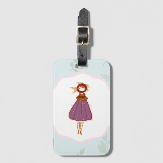 Pequeña pez  bagagelabel (Voorkant (verticaal))