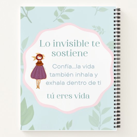 Pequeña pez  notitieboek (Achterkant)