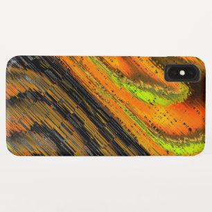 Pequeno mosaico amarelado transversal e deformado Case-Mate iPhone case