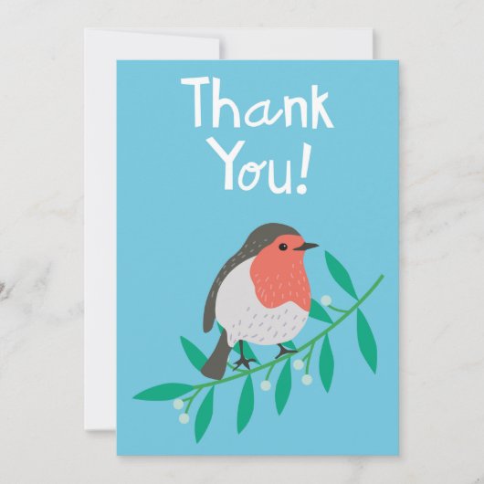 Pequeño petirrojo aankondiging (Voorkant)