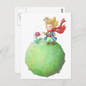 Pequeno Príncipe Briefkaart (Voorkant / Achterkant)