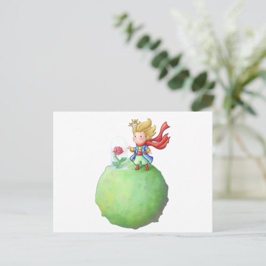 Pequeno Príncipe Briefkaart (Staand voorkant)