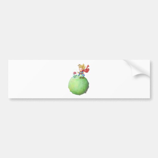 Pequeno Príncipe Bumpersticker (Voorkant)