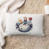 Pequeno Príncipe sentado na lua Kussen (Deken)