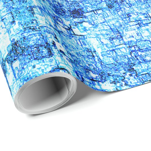 Pequenos entalhes em desenho como à caneta cadeaupapier (Rol Hoek)