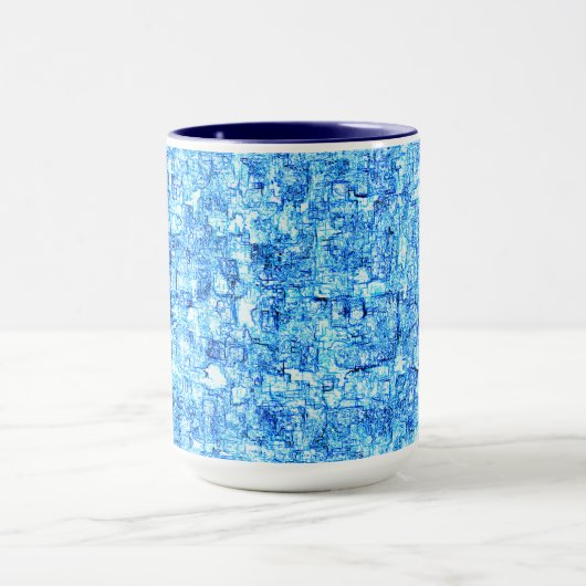 Pequenos entalhes em desenho como à caneta mok (Midden)