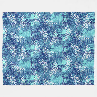 Per Aspera Azure Dekbedovertrek Fleece Deken