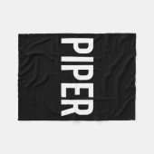 Per - Cool New Funny Name Fan Gift Tee Fleece Deken (Voorkant (Horizontaal))