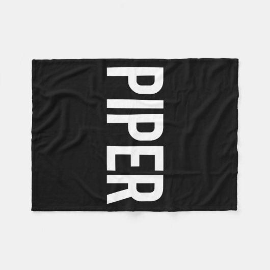 Per - Cool New Funny Name Fan Gift Tee Fleece Deken (Voorkant (Horizontaal))