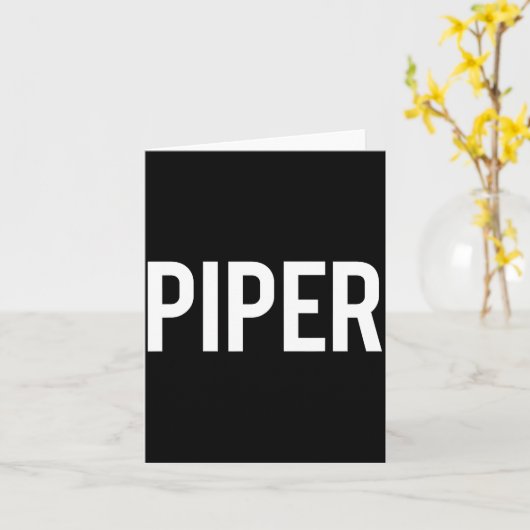 Per - Cool New Funny Name Fan Gift Tee  Kaart (Gele Bloem)