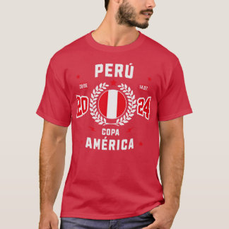 Per Copa America 2024 Fan T-shirt Passion and Prid