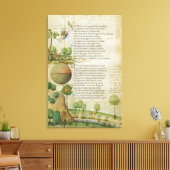 Per fare una leggiadra sua vendetta', canvas afdruk (Insitu (Woonkamer))
