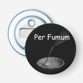 Per Fumum Button Flesopener