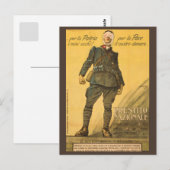 Per la Patria i miei occhi! Per la Pace il vostro Briefkaart (Voorkant / Achterkant)