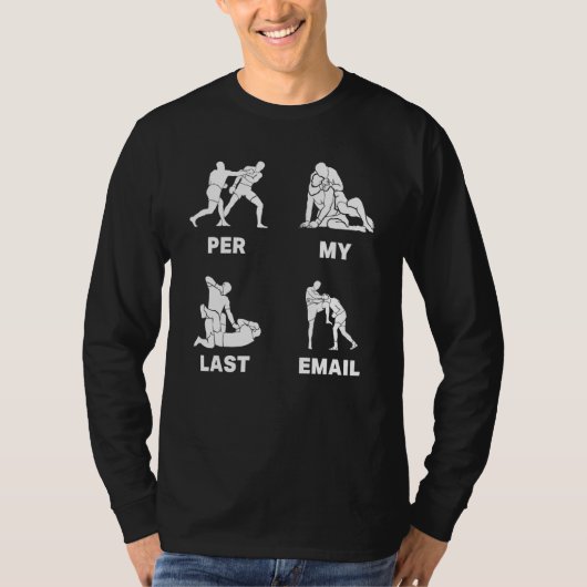 Per mijn laatste e-mail t-shirt (Voorkant)