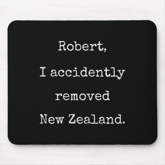 Per Ongeluk Verwijderd Nz - Grappig Marcus Vr Chat Muismat (Voorkant)