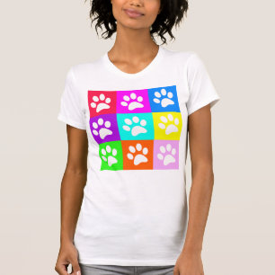 "Per Paws"-Pop Art T-Shirt