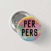 Per Pers Pronouns Button (Voorkant /achterkant)