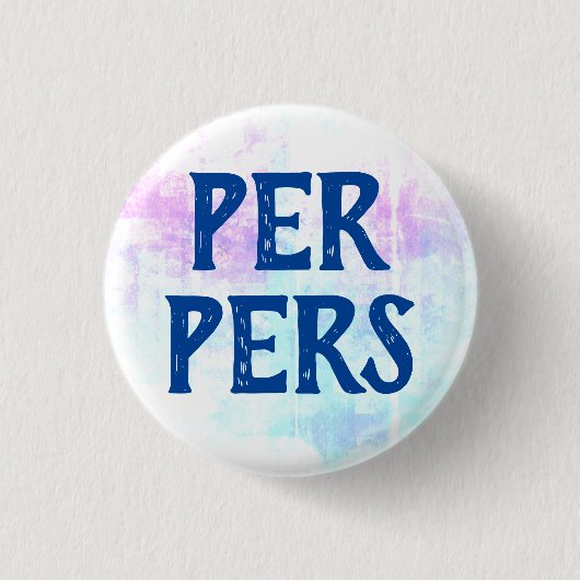 Per Pers Pronouns Button (Voorkant)