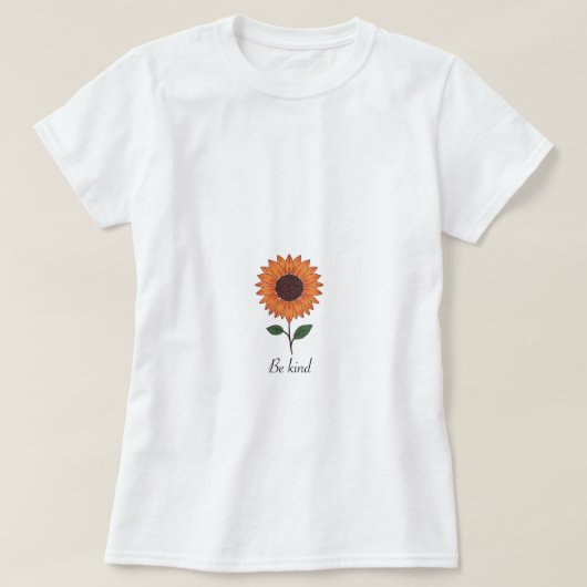 per shirt Uit de “kindness bloom” collectie (Design voorkant)