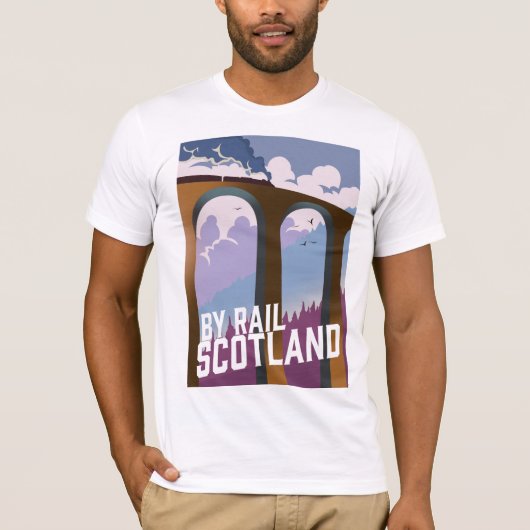 Per Spoor Schotland T-shirt (Voorkant)
