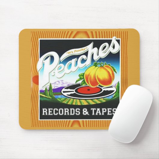 Peraches Records & Tapes Mouse Mat Muismat (Met muis)