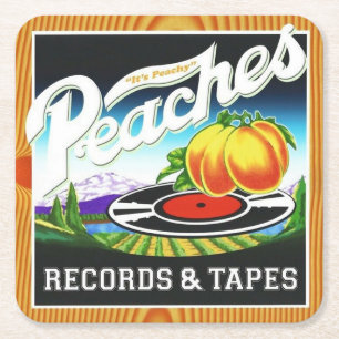 Peraches Records & Tapes Onderzetter Set