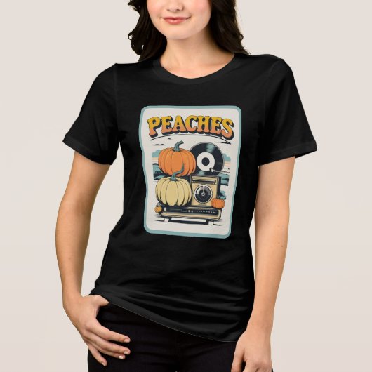 Peraches Records Tri-Blend Shirt (Voorkant)