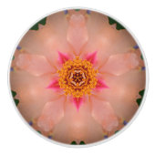 Perachy Floral Ceramic Knob Keramische Knop (Voorkant)