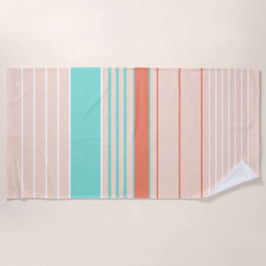 Perachy met een aanraking van een groene doornhand strandlaken (Voorkant)