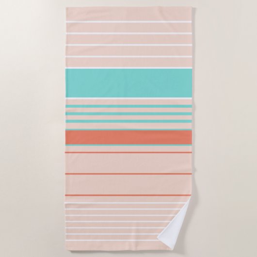 Perachy met een aanraking van een groene doornhand strandlaken (Voorkant)