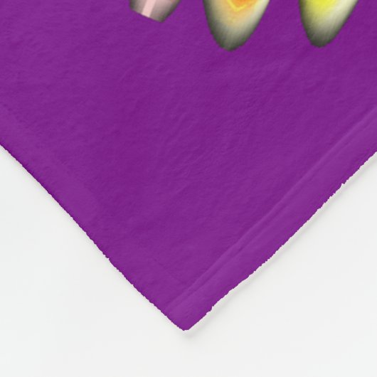 PERALIZED I LOVE GYMNASTICS DESIGN FLEECE DEKEN (Hoek)