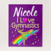 PERALIZED I LOVE GYMNASTICS DESIGN LEGPUZZEL (Verticaal)