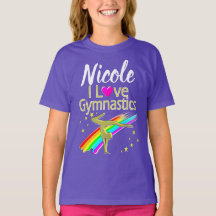 PERALIZED I LOVE GYMNASTICS DESIGN