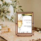 Perals & Prosecco vrijgezellenfeest parel Favors S Poster