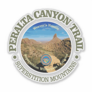 Peralta Canyon Trail Sticker