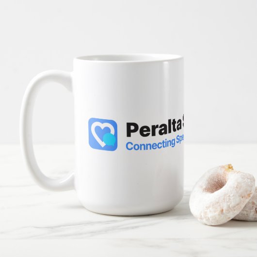 Peralta spraaktherapie koffiemok (Met donut)