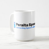 Peralta spraaktherapie koffiemok (Voorkant links)