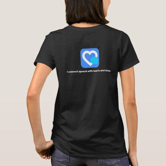 Peralta spraaktherapie t-shirt (Achterkant)