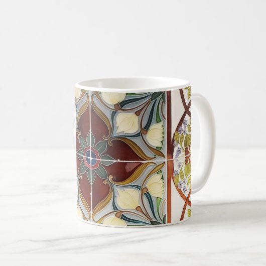 Peranakan Tile Mok (Voorkant rechts)